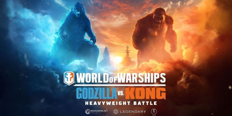 Godzilla - Kong, Kaiju Savaşlarını World of Warships'e Getiriyor
