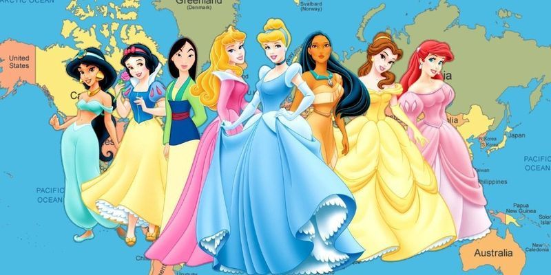 Her Disney Prensesi Filminin Gerçekleştiği Yer