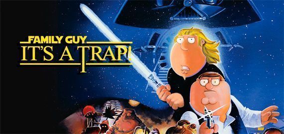 9 Dakikalık Family Guy'ın Jedi Sahtekarlığının Dönüşü'nü İzleyin 'Bu Bir Tuzak!